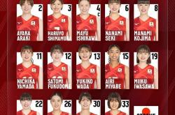 日本女排参加2025泰国世锦赛名单出炉！带三个自由人有些多此一举