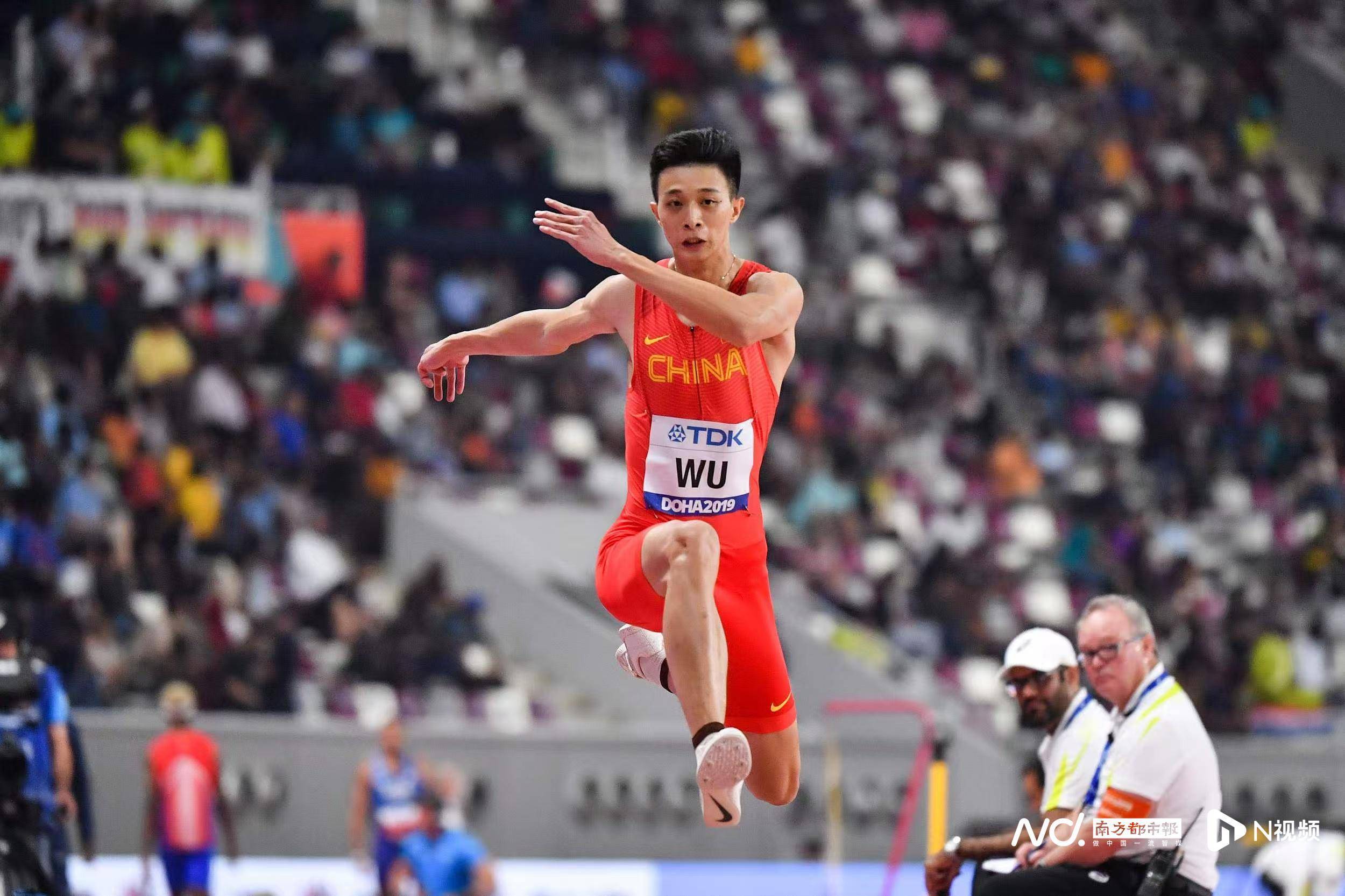 从东莞跳到世界赛场，“飞人”吴瑞庭：望继续突破，为国争光