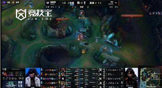 「竞技宝」LOL-S15小组赛：GEN横扫T1晋级